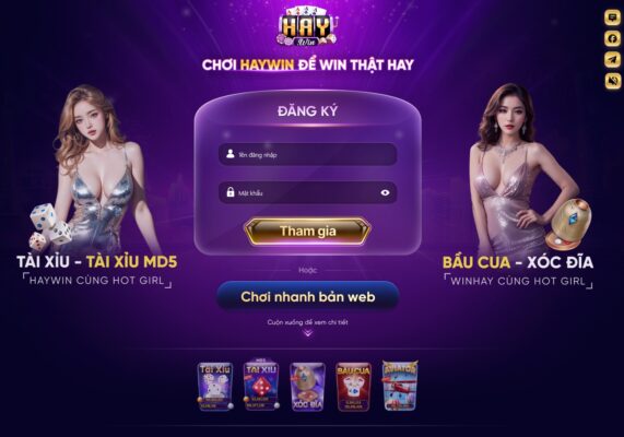 Haywin – Không Gian Giải Trí Trực Tuyến Năng Động Haywin – Không Gian Giải Trí Trực Tuyến Năng Động